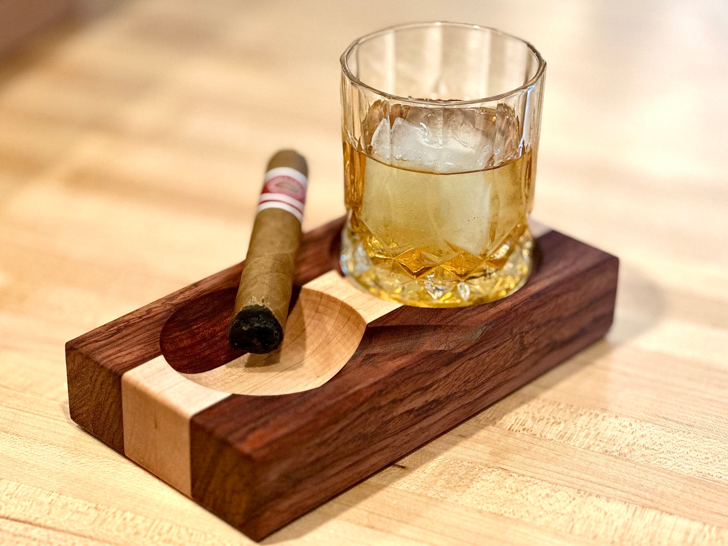 Single Ashtray and Coaster