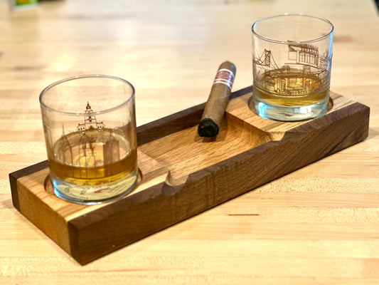 Double Ashtray and Coaster